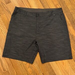 AFTCO Dark Gray Flat Front Men's Shorts